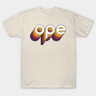 Ope! Summer Sunset Colorway T-Shirt